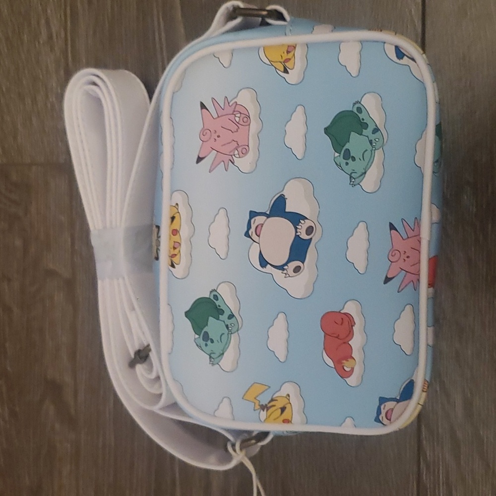 Loungefly Pokemon Sleeping Characters Crossbody Bag - New with Tags - Picture 4 of 9
